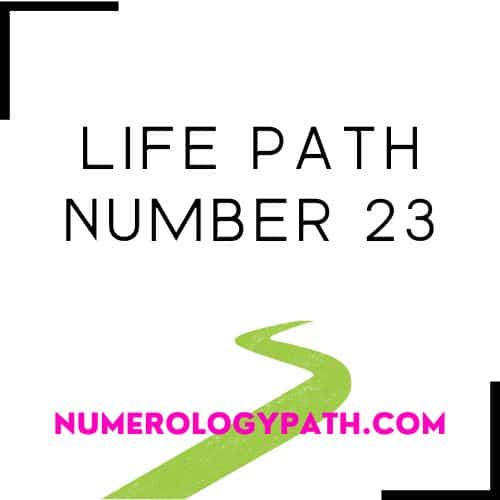 Life Path Number 23