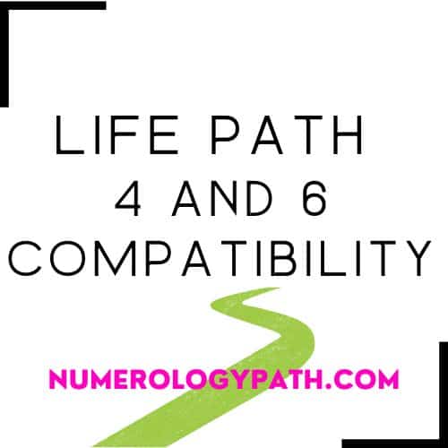 Life path 4 and 6 Compatibility