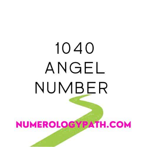 1040 Angel Number